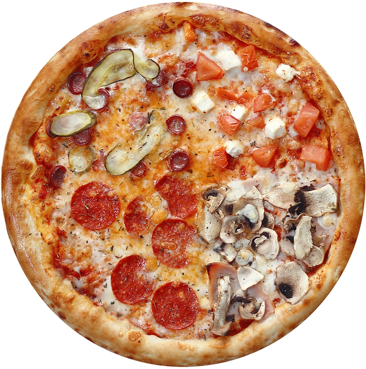 цезарь пицца с ветчиной и грибами калорийность фото 100